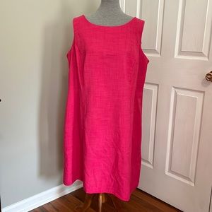EUC Danny & Nicole Hot Pink Dress